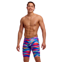 Funky Trunks Men's Royal Wave Fast Training Jammers, Swimming Jammer