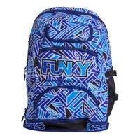 Funky Blue Bits Elite Squad Backpack, Swimming Bag, Rucksack