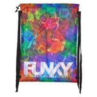 Funky Ocean Galaxy Mesh Swim Bag, Mesh Swimming Bag, Training Swimming Bag