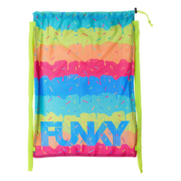 Funky Melting Mayhem Mesh Swim Bag, Mesh Swimming Bag, Training Swimming Bag