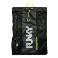 Funky Night Lights Gear Up Mesh Backpack, Mesh Swimming Bag, Training Swim Bag