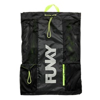 Funky Night Lights Gear Up Mesh Backpack, Mesh Swimming Bag, Training Swim Bag