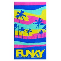 Funky Perfect Wave Cotton Towel, Swimming Towel