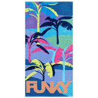 Funky Palm A Lot Cotton Towel, Beach Towel, Swim Towel, Cotton Towel, Funky