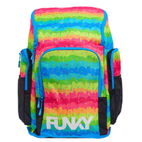 Funky Melting Mayhem Space Case Squad Backpack, Swimming Bag, Rucksack