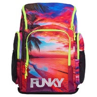 Funky Touch Of Paradise Space Case Squad Backpack, Swimming Bag, Rucksack