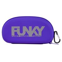 Funky Case Closed Google Case - Zinc'd, Swimming Goggle Case
