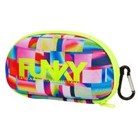 Funky Case Closed Google Case - Patch Panels, Swimming Goggle Case