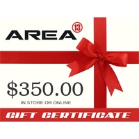 Area13 $350.00 Gift Certificate