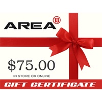 Area13 $75.00 Gift Certificate
