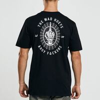 The Mad Hueys Bone To Be Wild SS Men's T Shirt - Black