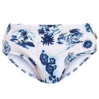 Escargot Treasure Hunt Aqua Nappy,  Baby Swim Nappy.
