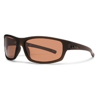 Liive Vision Sunglasses - TUNA Polarised Brown Matt Xtal Army - Live Sunglasses