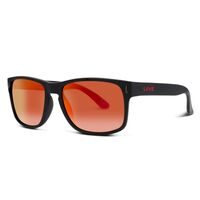 Liive Vision Sunglasses - Wolf X - Mirror Polarized Matt Xtal Black  - Live Sunglasses