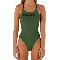 Engine Women's Brazilia Urban One Piece Swimwear - Army