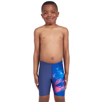 Zoggs Boys Fish Fury Mid Jammer, Boys Jammer Swimwear