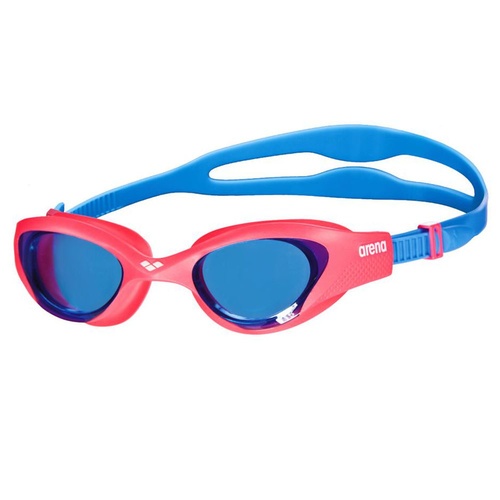 ARENA THE ONE JUNIOR SWIMMING GOGGLES, RED / BLUE LENS
