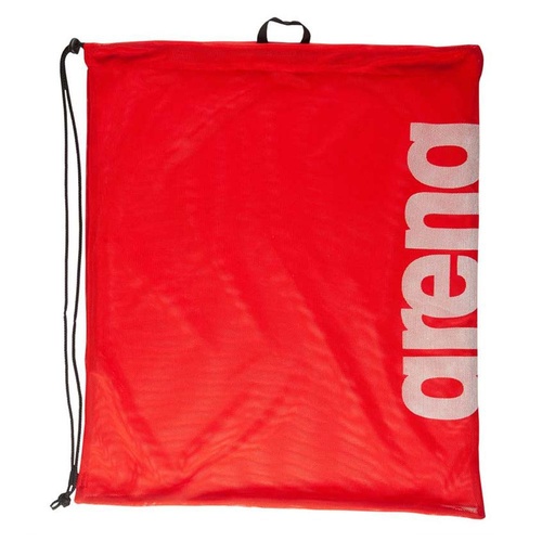 Arena Team Mesh Swim Bag - Red,  Swimming Training Mesh Gear Bag