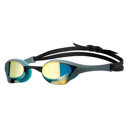 Arena Cobra Ultra Swipe Swimming Goggles, Aqua Sage Peacock, Racing Swim Goggles