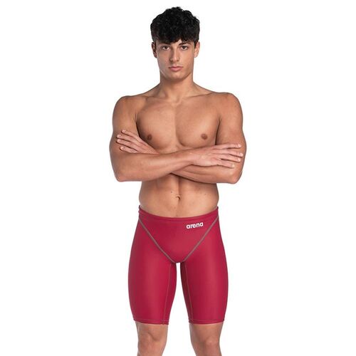 Arena Powerskin ST Next Men's Race Jammer Deep Red Swimming Race Suit Fina Approved [Size: 6]