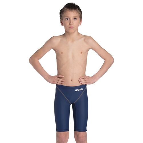Arena Powerskin ST Next Junior Boys Jammer Navy Swimming Race Suit, Junior Swim Race Suit [Size: 8-9]