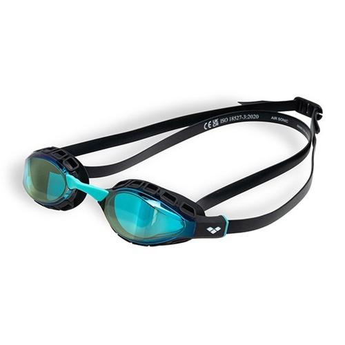 Arena Air Sonic Mirror Swimming Goggles -150 Aqua/Black 
