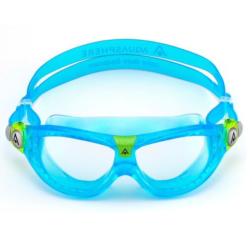 Aqua Sphere Seal Kid 2 Swimming Mask, Aqua Blue - Clear Lens Kids Goggles