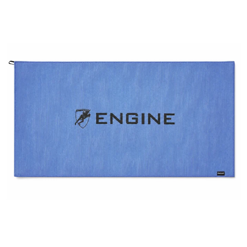 Engine Swim and Gym Micro Towel Blue, Swimming Towel, Quick Dry Towel, Sports Towel, Travel Towel
