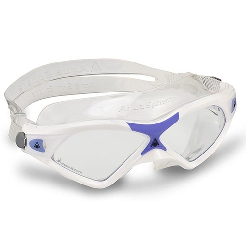 Aqua Sphere Seal XP2 Ladies Swim Mask - Clear Lens - White, Lavender