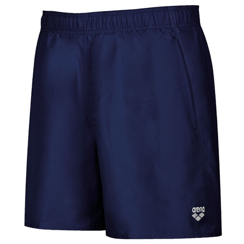 ARENA MEN'S FUNDAMENTAL BOXER SHORTS NAVY / WHITE , MEN'S SWIMWEAR [Size: S]