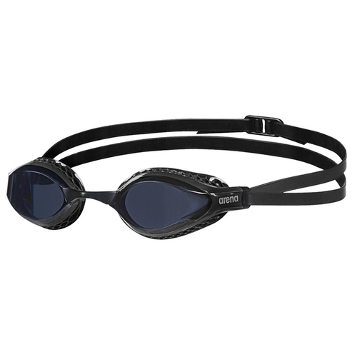 Arena Air Speed Dark Smoke Lens Swimming Goggles, Black - Racing Goggles