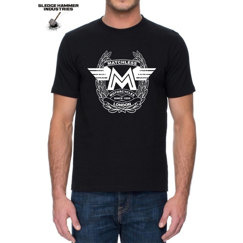MATCHLESS MOTORCYCLE T SHIRT , Men's T Shirt, Motorcycle T Shirt , AJS T Shirts