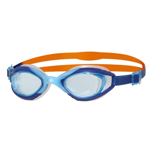 Zoggs Sonic Air Junior 2.0 Swimming Goggles - Blue & Orange - Suit 6 - 14 Years