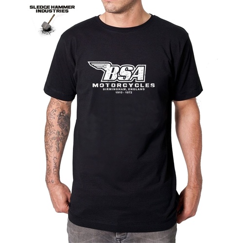 BSA MOTORCYCLE T SHIRT , Men's T Shirt ,Motorcycle T Shirt , MOTO T Shirts, 