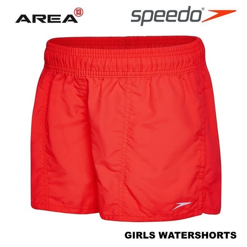 SPEEDO Girls Leisure Watershorts Dayglow, Girls Water Shorts, Swimming Shorts [Size: X Small]