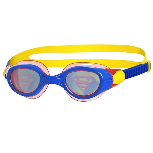 ZOGGS DC Super Heroes SUPERMAN Hologram Goggle, up to 14 YEARS, CHILDREN'S SWIMMING GOGGLES