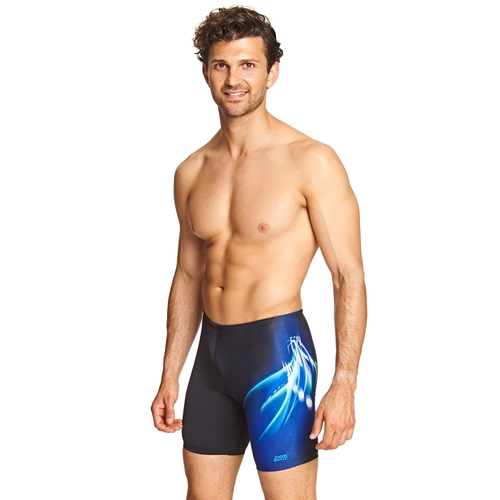 Zoggs Men's Tuscan Mid Jammer, Men's Jammer Swimwear [Size: 14]