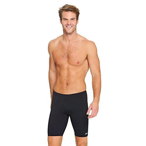 Zoggs Men's Ballina Nix Jammer - Black, Men's Jammer Swimwear  [Size: 34]