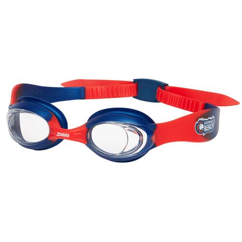 Zoggs Kangaroo Beach Little Cadet Swimming Goggles - Red & Blue 0 - 6  Years, Children's Swimming Goggles