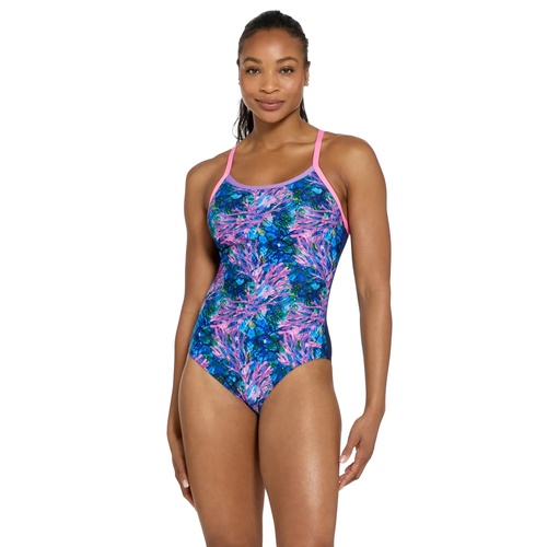 Zoggs Women's Sea Life Strikeback Swimsuit - Multi, Women's Swimwear [Size: 10]
