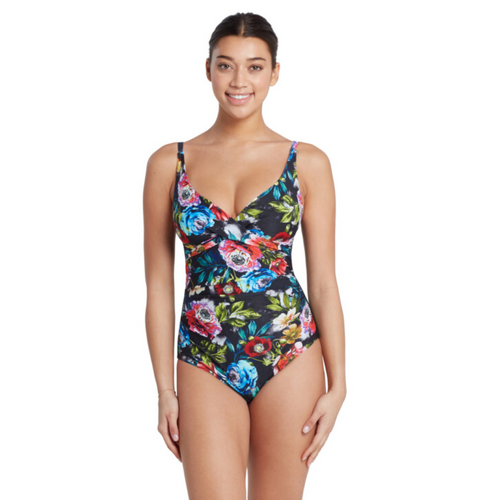Zoggs Women's Orchid Cassia Mystery Classicback One Piece Swimwear, Ladies Swimsuit [Size: 12]
