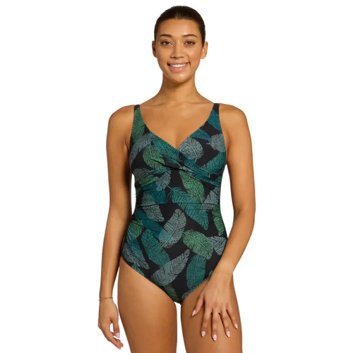 Zoggs Women's Evergreen Mystery Classicback One Piece Swimwear, Ladies Swimsuit [Size: 12]