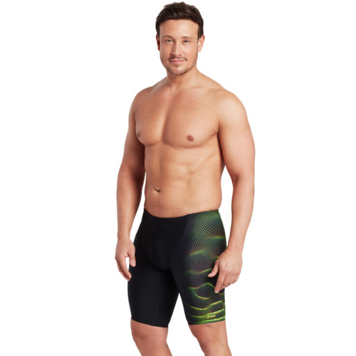 Zoggs Men's Dune Jett Jammer, Men's Jammer Swimwear [Size: 14]