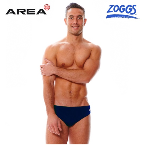 Zoggs Men's Cottesloe Racer Navy Swimwear, Men's Swimwear [Size: 32]