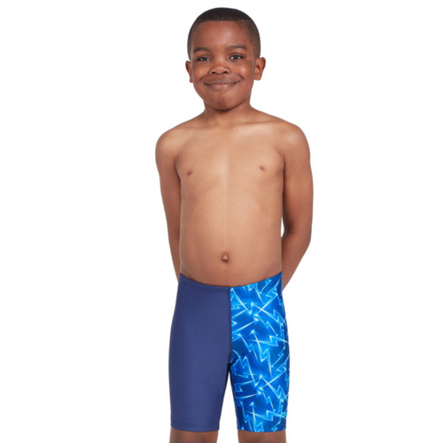 Zoggs Boys Lightning Mid Jammer, Boys Jammer Swimwear [Size: 14]
