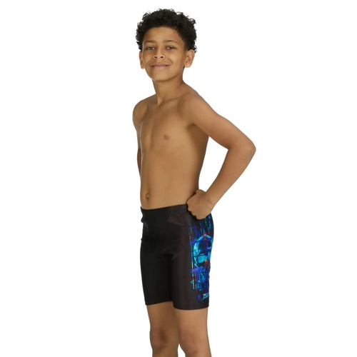 Zoggs Boys Skulltor Volt Jammer - Multi, Boys Jammer Swimwear [Size: 6]