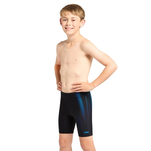 Zoggs Boys Extender Mid Jammer - Multi, Boys Jammer Swimwear [Size: 6]