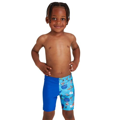 Zoggs Toddler Boys Pirate Midi Jammer Swimwear, Toddler Boys Swimsuit [Size: 4]