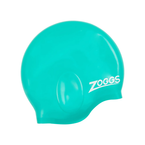 Zoggs Ultra Fit Swim Cap - Tourquoise , Silicon Swimming Cap
