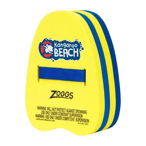Zoggs Children's Kangaroo Beach Swimming Backfloat - Blue & Yellow, Learn To Swim, Kids Floaties